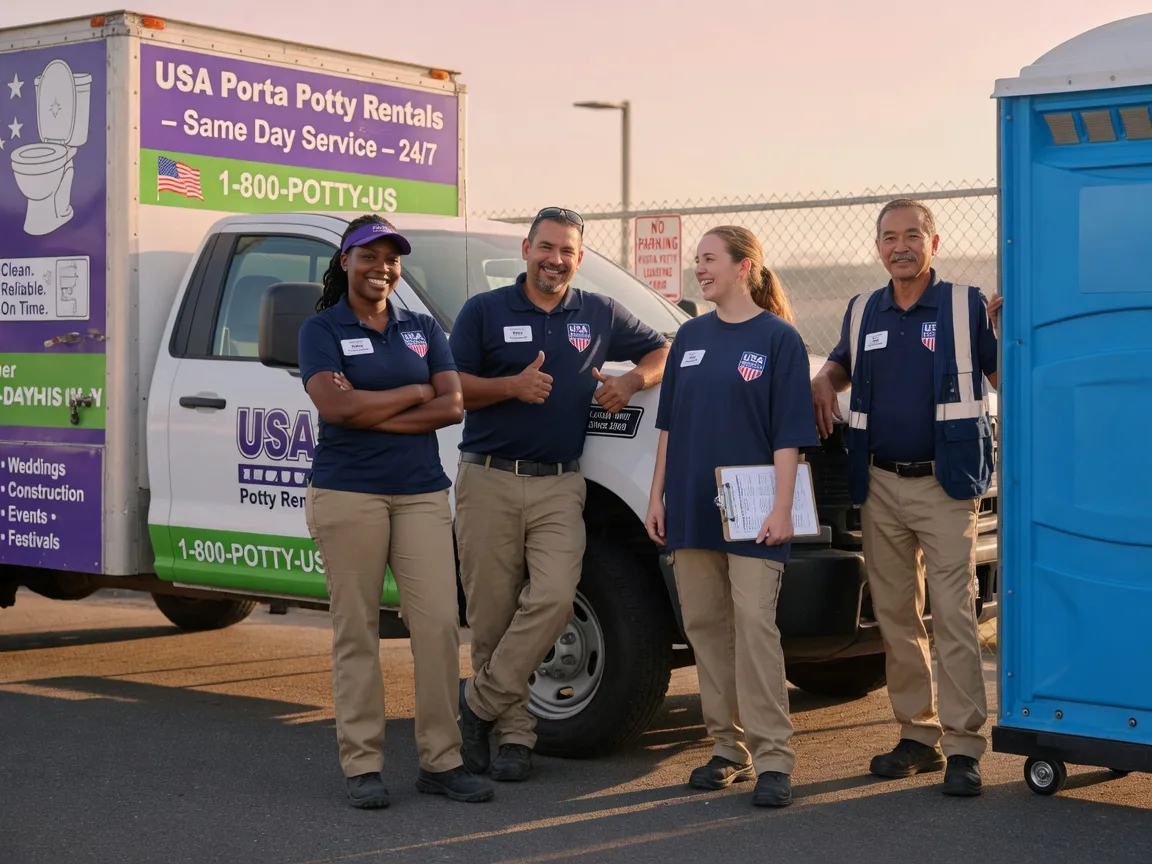 Porta Potty Rental company in Pinecrest, CA